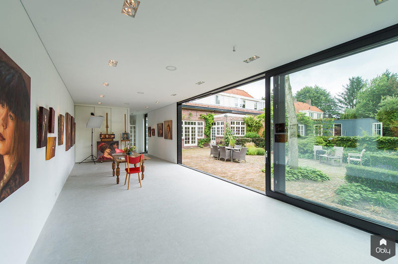 Atelier voor portretschilder in Breda-Van Os Architecten-Aanbouw,alle-OBLY