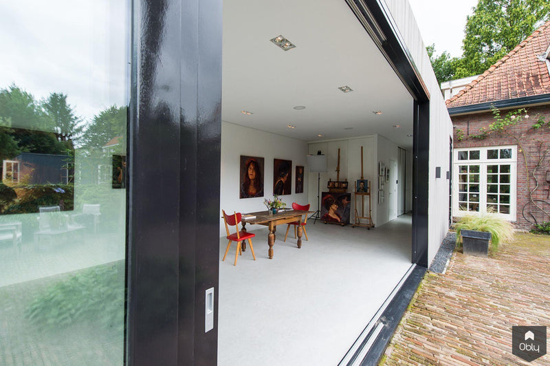 Atelier voor portretschilder in Breda-Van Os Architecten-Aanbouw,alle-OBLY