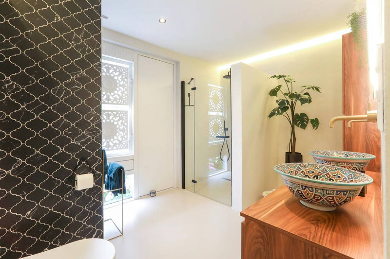 Badkamer Oosterse invloeden-Aangenaam Interieuradvies-Badkamer-Badkamer Oosterse invloeden-OBLY