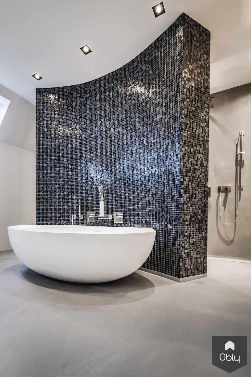 Badkamer Villa Tiel-LTD Studio-alle,Badkamer,badkamer villa tiel,high end badkamer,luxe badkamer,moderne badkamer,mozaïek badkamer,vrijstaand bad-OBLY