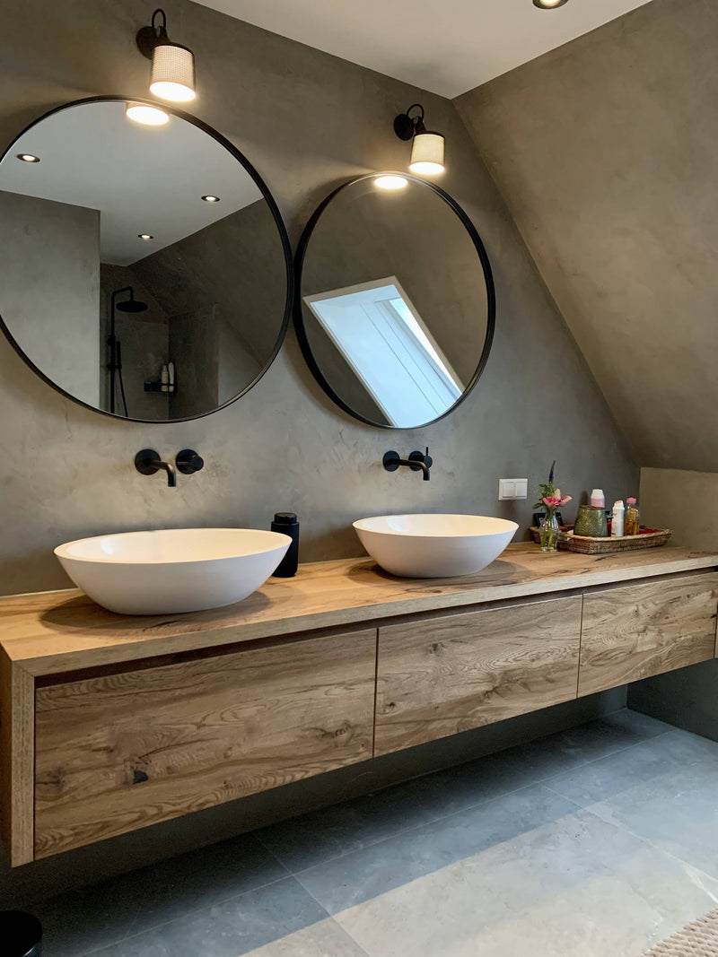 Badkamer ontwerp boerberij-Lifs Interior Design-Badkamer-Ontwerp badkamer in Boerderij -OBLY