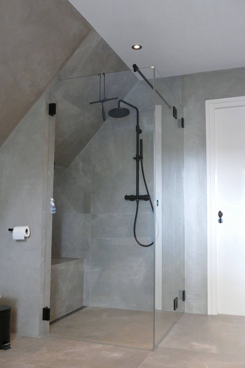 Badkamer ontwerp boerberij-Lifs Interior Design-Badkamer-Ontwerp badkamer in Boerderij -OBLY