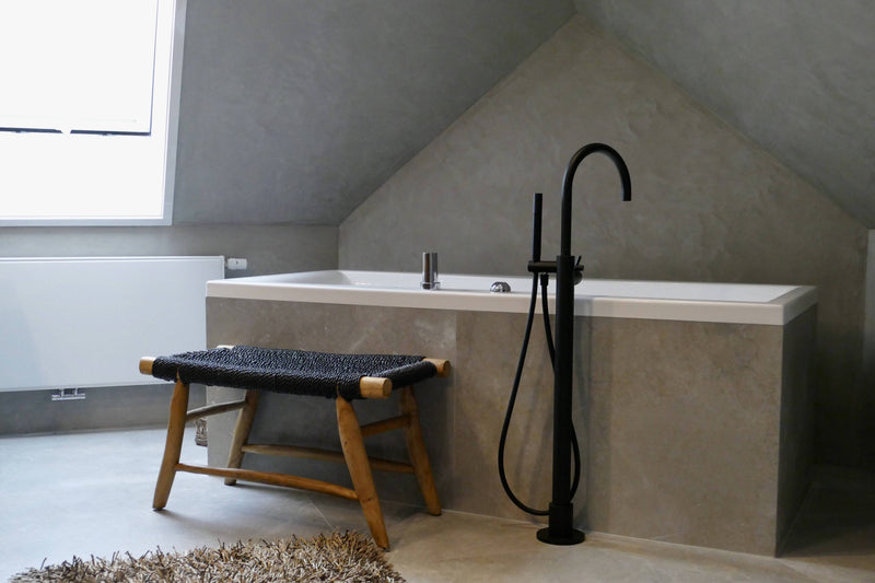 Badkamer ontwerp boerberij-Lifs Interior Design-Badkamer-Ontwerp badkamer in Boerderij -OBLY