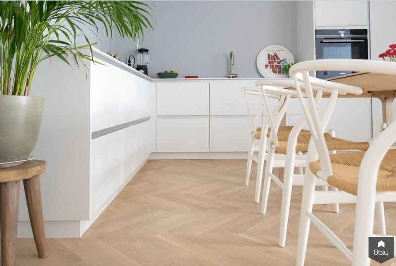 Bauwerk Eiken Monopark visgraat met spint-Vloerenhuis Amsterdam-alle,Woonkamer-OBLY