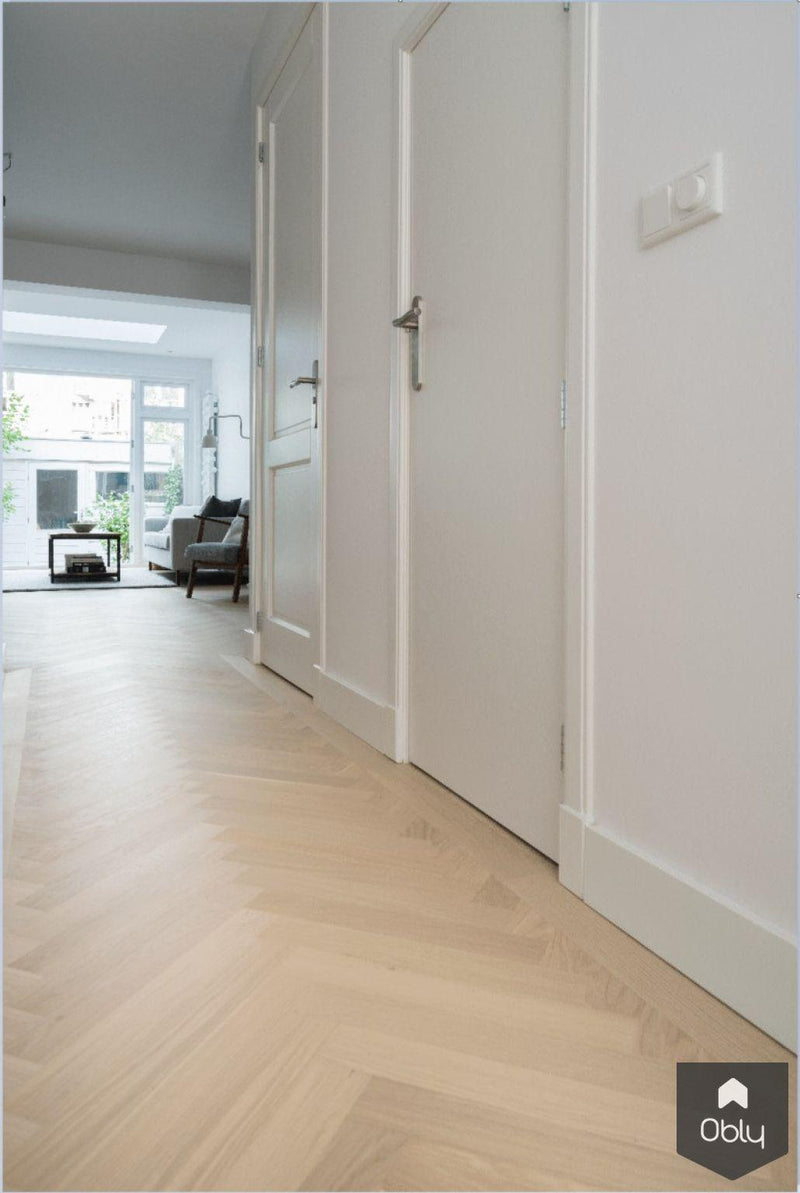 Bauwerk Eiken Monopark visgraat met spint-Vloerenhuis Amsterdam-alle,Woonkamer-OBLY