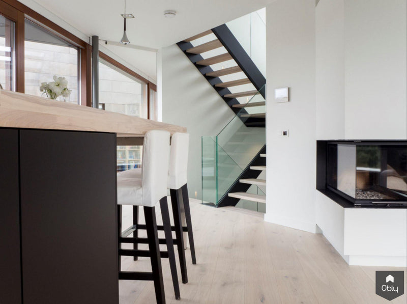Bauwerk Parket in villa-Vloerenhuis Amsterdam-alle,Woonkamer-OBLY