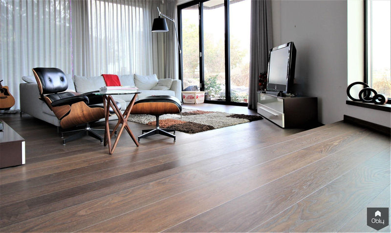Bauwerk Smoked Oak Parket in Amsterdam-Vloerenhuis Amsterdam-alle,Woonkamer-OBLY