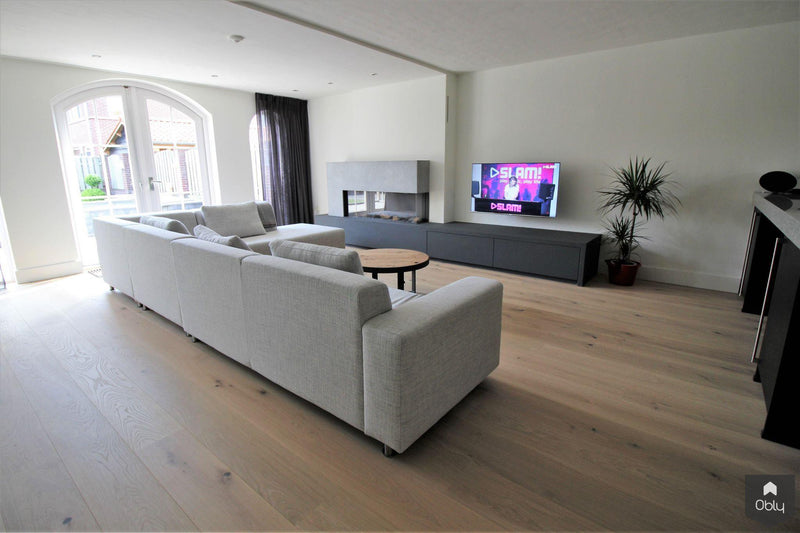 Bauwerk eiken parket in Putten-Vloerenhuis Amsterdam-alle,Woonkamer-OBLY