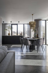 Betonvloer in modern landelijke villa-Willem Designvloeren B.V.-Woonkamer-Woonbeton vloer in nieuwbouwvilla -OBLY