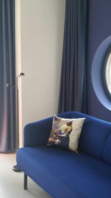 Blauw Interieur hoekwoning-Huisvanbinnen-blauw,blauw maatwerk interieur,blauwe hoekwoning,compacte woning inspiratie,design woonkamer,interieur,kleurrijk interieurdesign,moderne woonkamer blauw,stijlvolle woondecoratie,Woonkamer-Blauw interieur hoekwoning-OBLY