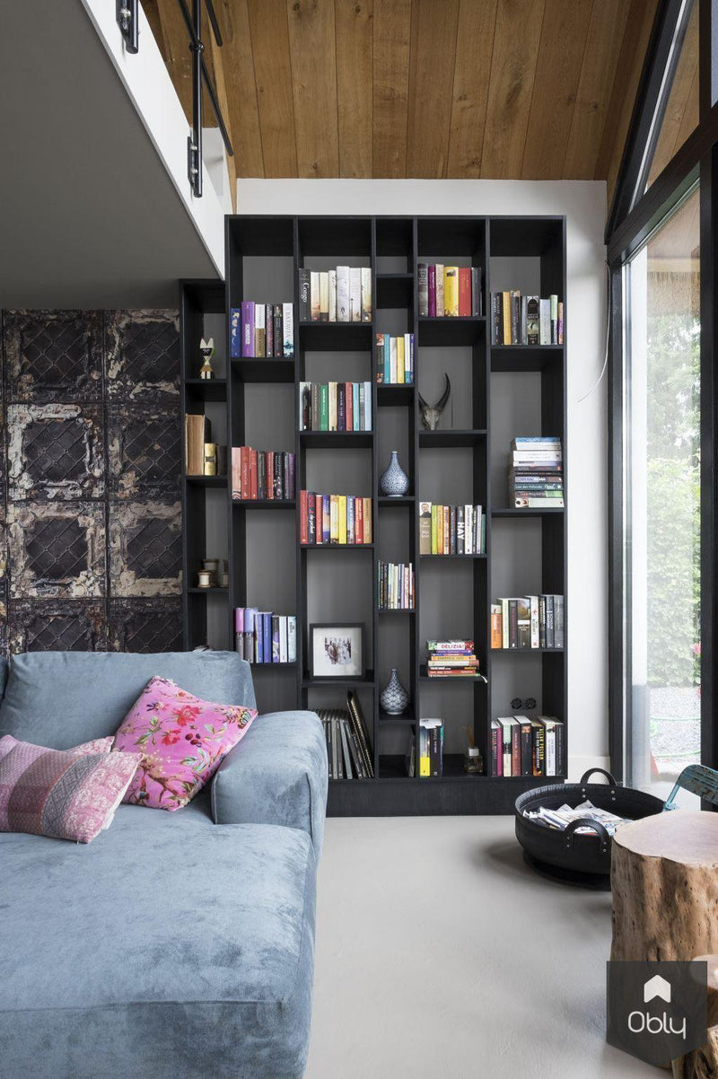 Boekenkast op maat-Stefan Martens-alle,Woonkamer-OBLY