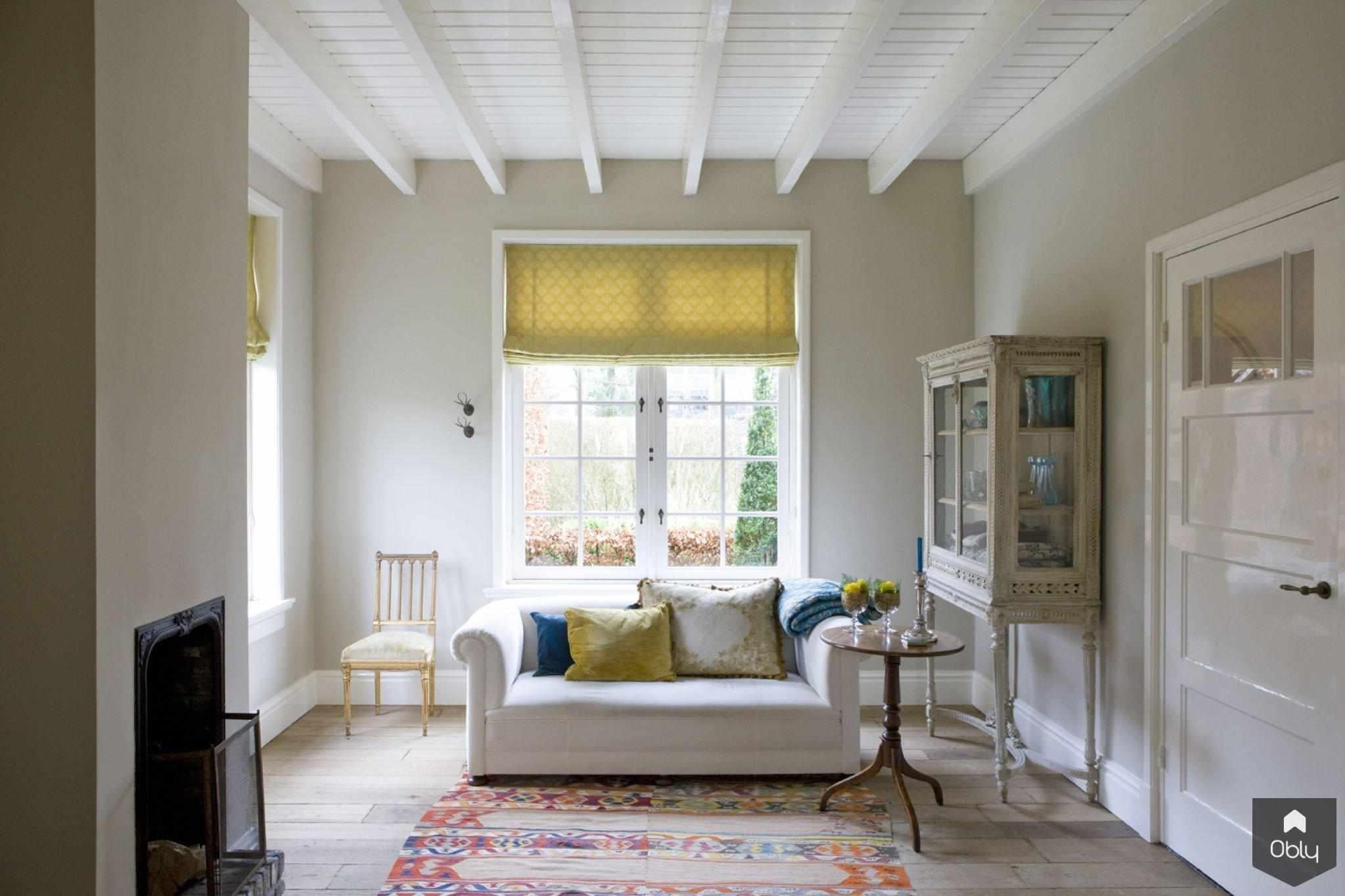 Boerderij Eindhoven deel 1-Van Beek & Dings Interiorarchitects-alle,antieke elementen,boerderij renovatie,exclusief interieur,landelijke woning,luxe inrichting,stijlvolle woonboerderij,turn-key project,Woonkamer-OBLY