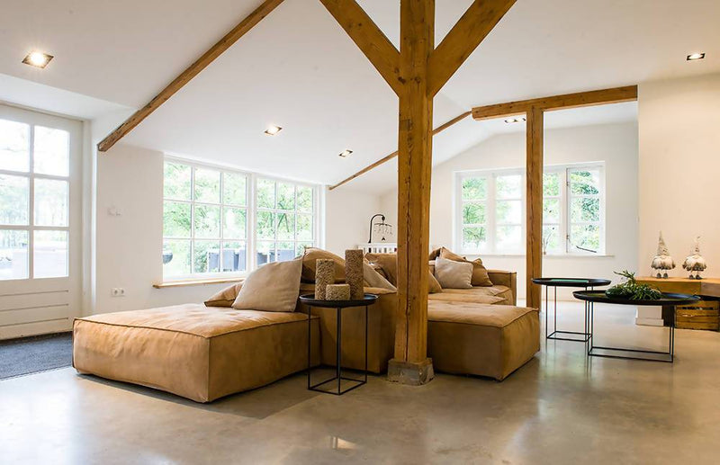 Boerderij met loft interieur-PW Interiors-Woonkamer-Boerderij met loft interieur-OBLY