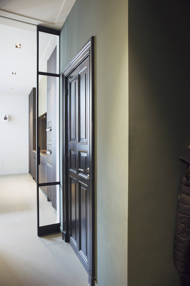 Bovenwoning met verbinding tot tuin-Richèl Lubbers Architecten-Woonkamer-OBLY