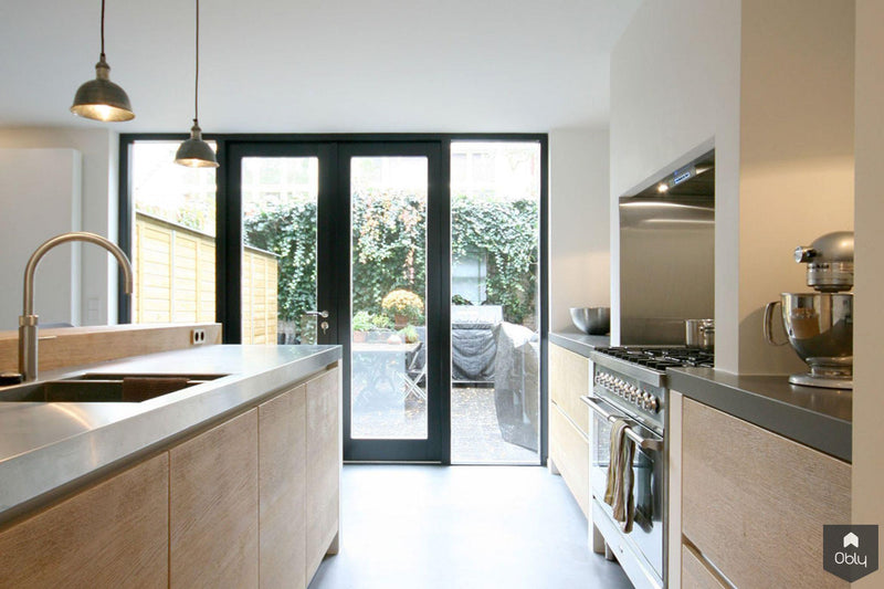 Complete renovatie herenhuis Zeeheldenkwartier-FOAM Architecten-alle,Keuken-OBLY