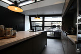 Complete verbouwing met maatwerk keuken, kastenwand, stalen deuren-Bjorn Interieurontwerp & Realisatie-alle, Keuken-OBLY