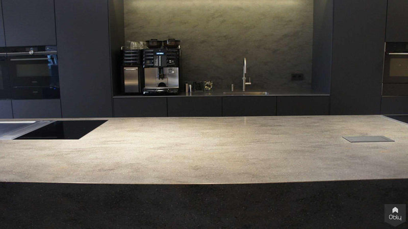 Corian Lava Rock leefkeuken-Cora Techniek-alle,Keuken-OBLY