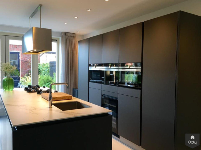 Donkere LEICHT keuken-Wildhagen Design Keukens-alle,Keuken-OBLY