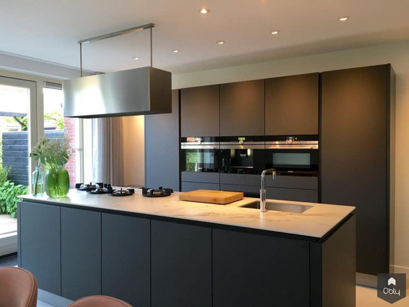Donkere LEICHT keuken-Wildhagen Design Keukens-alle,Keuken-OBLY