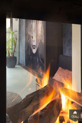 Doorkijkhaard in jaren 30 woning-Van der Pluijm Haard & Schouw-Woonkamer-Doorkijkhaard in jaren 30 woning-OBLY