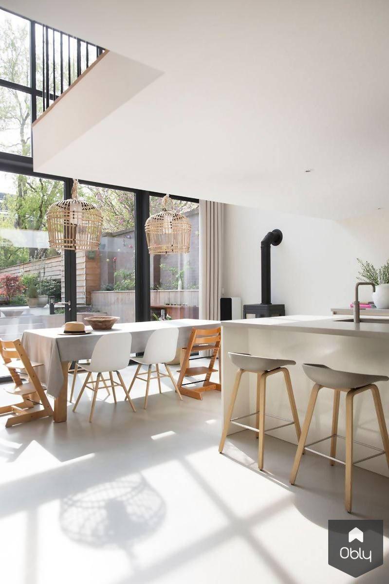 Dubbelhoge uitbouw aan singelwoning-Richèl Lubbers Architecten-Aanbouw-Dubbelhoge uitbouw aan singelwoning -OBLY