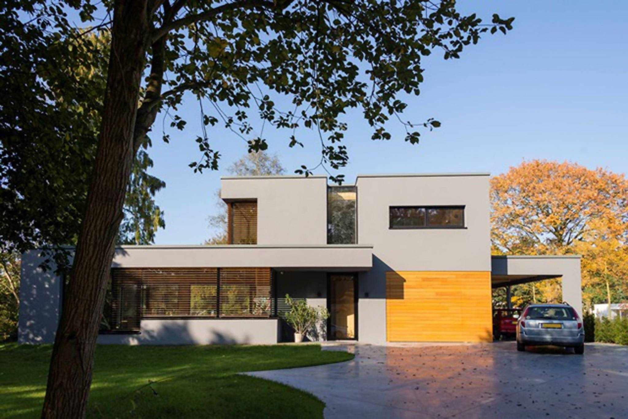 Duurzaam woonhuis-schipperdouwes architectuur-alle,biobased materialen,energiezuinig,Exterieur vrijstaand,houtbouw,moderne villa,natuurlijke isolatie,Vrijstaand-Duurzaam woonhuis | OBLY.com-OBLY
