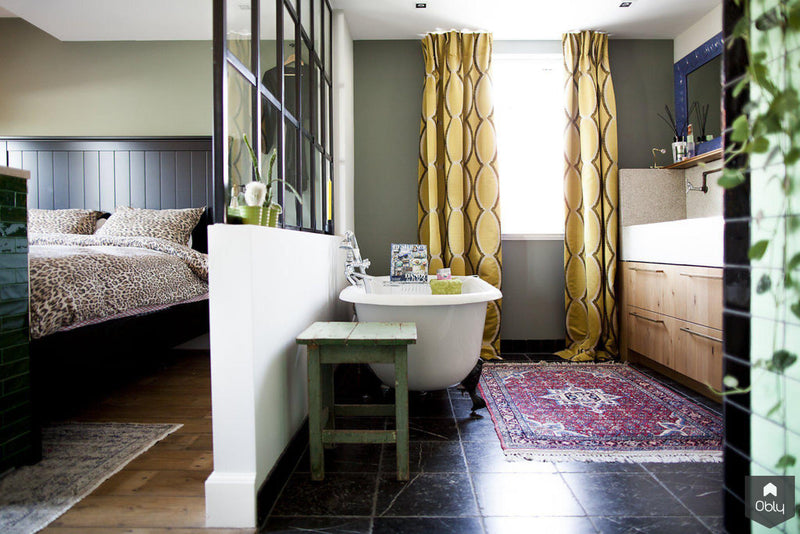 Eclectische badkamer ensuite-Wood Creations-alle,Badkamer-OBLY