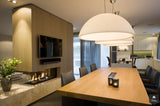 Eetkamer roomdivider gashaard villa-Paul Theuws Interieur-alle,Eetkamer-OBLY