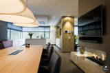 Eetkamer roomdivider gashaard villa-Paul Theuws Interieur-alle,Eetkamer-OBLY