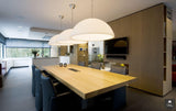 Eetkamer roomdivider gashaard villa-Paul Theuws Interieur-alle,Eetkamer-OBLY