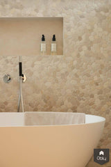 Eigentijdse design badkamer met luxe vrijstaand bad-Het Badhuys-alle, Badkamer-Eigentijdse design badkamer met luxe vrijstaand bad | OBLY.com-OBLY