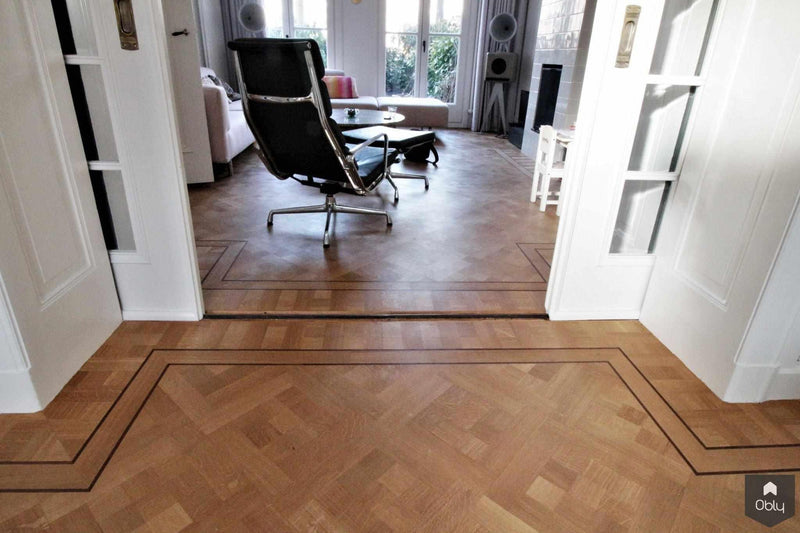 Eiken Carreaux paneel met molenwiek rand-Vloerenhuis Amsterdam-alle,Woonkamer-OBLY
