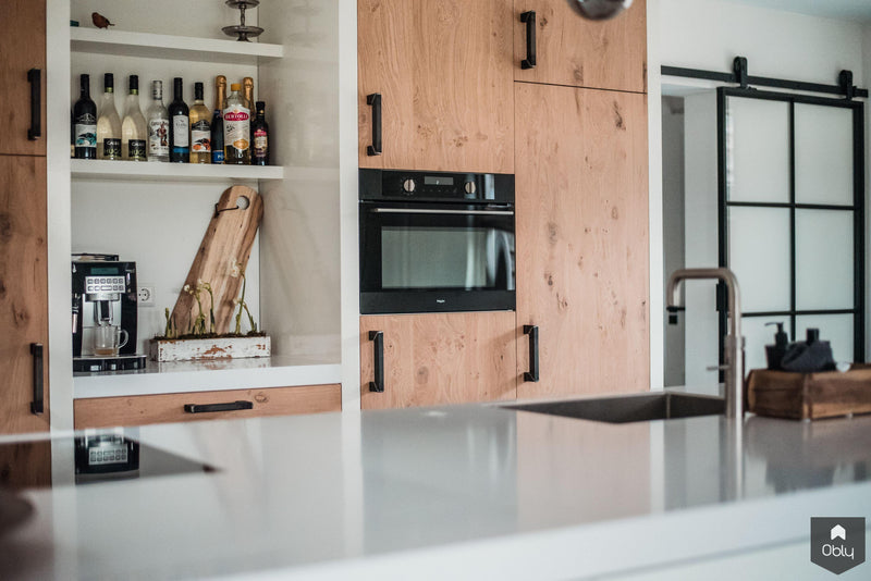 Eiken keuken aanbouw vrijstaande woning-Pelle Interieurbouw-alle,Keuken-OBLY
