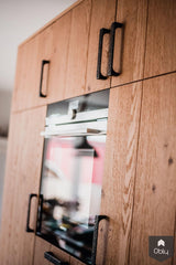 Eiken keuken nieuwbouw woning in jaren 30 stijl-Pelle Interieurbouw-alle,Keuken-OBLY