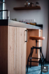 Eiken keuken nieuwbouw woning in jaren 30 stijl-Pelle Interieurbouw-alle,Keuken-OBLY