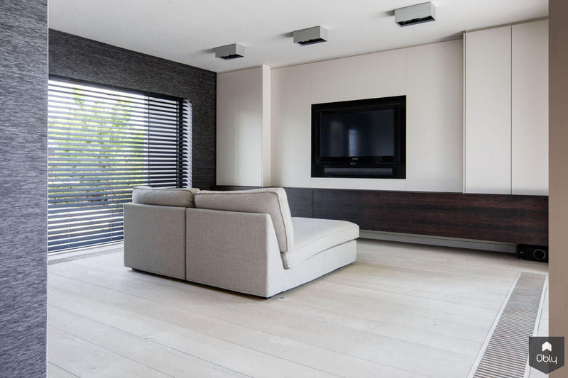 Eiken planken op kamerlengte in moderne woning-NOBEL Flooring-Aanbouw,alle-OBLY