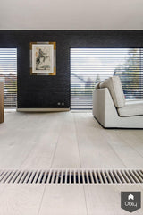 Eiken planken op kamerlengte in moderne woning-NOBEL Flooring-Aanbouw,alle-OBLY