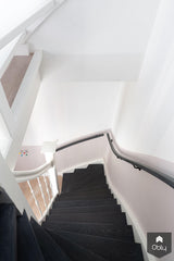 Eiken traprenovatie antraciet jaren 30 woning-Content Traprenovatie-alle,Entree hal trap-OBLY