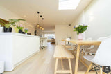 Eiken vloer in jaren ’30 woning in Heemstede met vloerverwarming-Vloerenhuis Amsterdam-alle,eiken vloer,jaren 30 woning,jaren 30 woning Heemstede,LaLegno vloer,Parketvloer,vloerverwarming,Woonkamer-OBLY