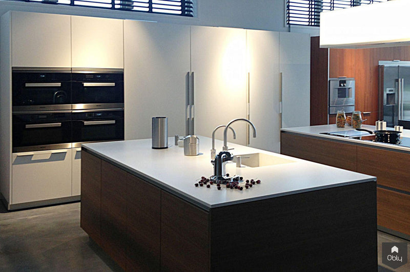 Eiland keuken met grote kastenwand-Keukenarchitectuur Midden Brabant-alle,Keuken-OBLY