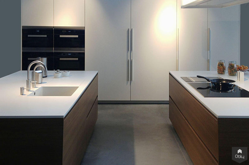 Eiland keuken met grote kastenwand-Keukenarchitectuur Midden Brabant-alle,Keuken-OBLY