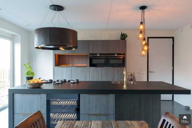Elegante afzuigkap in stijlvolle keuken-Wave-alle,Keuken-OBLY