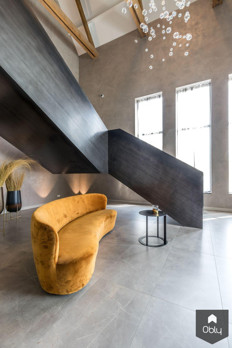 Elegante eiken en stalen trap-Van Bruchem Staircases-alle,Entree hal trap-OBLY