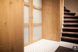 Entree hal en garderobe Eiken hout-Wood Creations-alle,Entree hal trap-OBLY