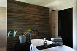 Exclusieve badkamer met hout twist-NIRA | designing interior life-badkamer,Houten wand,Inloopdouche,Interieur-Exclusieve badkamer met hout twist-OBLY