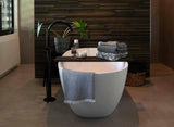 Exclusieve badkamer met hout twist-NIRA | designing interior life-badkamer,Houten wand,Inloopdouche,Interieur-Exclusieve badkamer met hout twist-OBLY