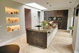 Exclusieve keuken lederen fronten-Paul Theuws Interieur-keuken-Exclusieve keuken met lederen fronten-OBLY