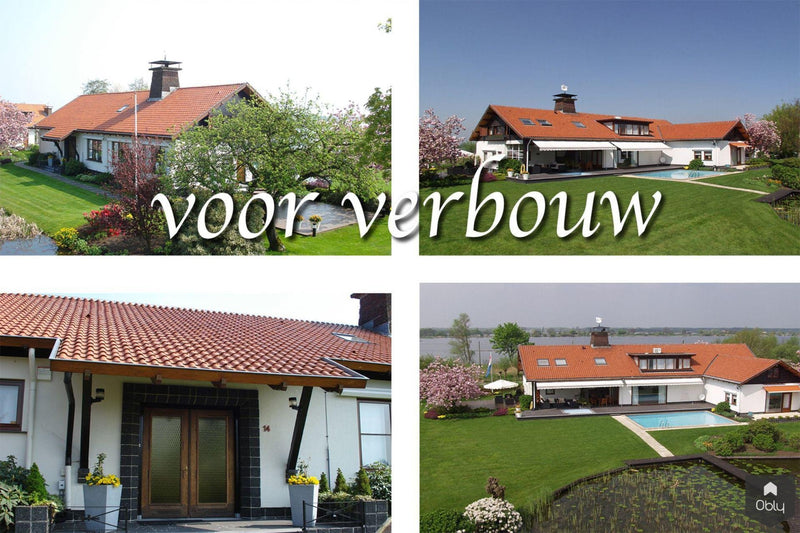 Exterieur en interieur verbouwing moderne villa-Studio Ron van Leent-alle,Exterieur vrijstaand-OBLY