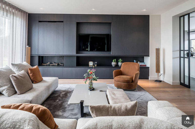 Exterieur en interieur verbouwing moderne villa-Studio Ron van Leent-alle,Exterieur vrijstaand-OBLY