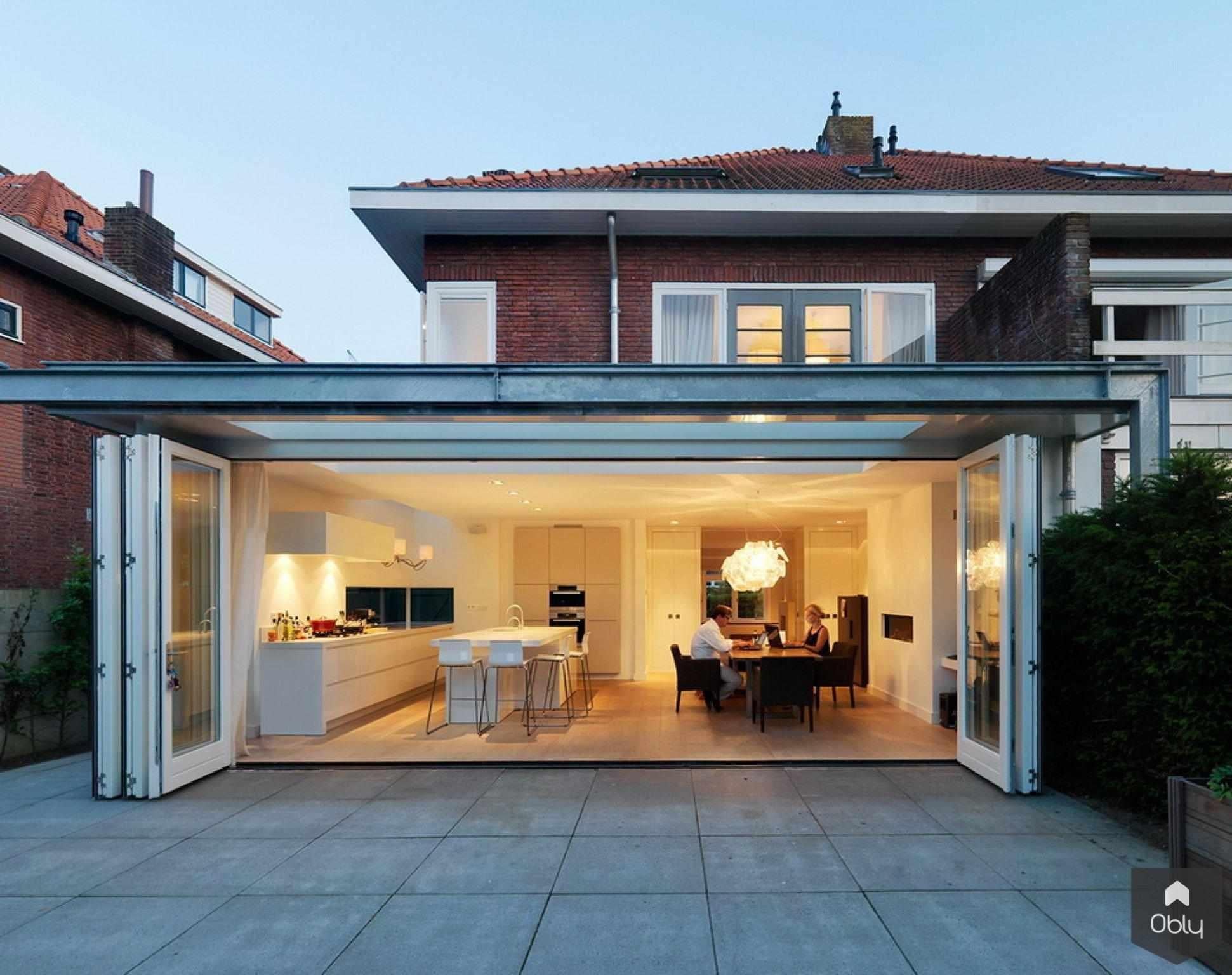 Exterieur uitbreiden jaren 30 woning-Christel Smeets architect bna-Aanbouw,alle,exterieur jaren 30 woning aanbouw,exterieur veranda jaren 30 huis,interieur open woonruimte vloer,keuken moderne aanbouw keuken,woonkamer interieur uitbreiding woning-OBLY